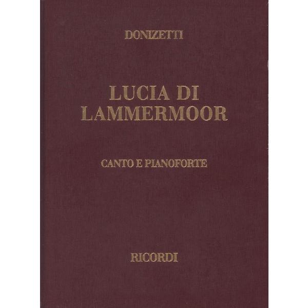 楽譜 輸入 歌劇「ランメルモールのルチア」 （Vocale Score 伊語） Lucia di Lammermoor (Hardcover) /Gaetano D ／ (株)テーヌ商会