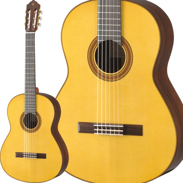YAMAHA ヤマハ CG182S クラシックギター 650mm ソフトケース付き 表板：松単板／横裏板：ローズウッド