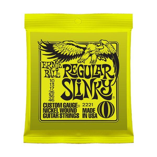他サイト： ERNiE BALL アーニーボール 2221 10-46 レギュラースリンキー エレキギター弦の商品画像