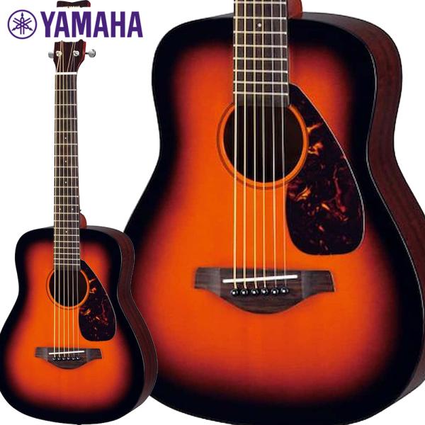 YAMAHA ヤマハ JR2S TBS (タバコサンバースト) ミニギター アコースティックギター トップ単板仕様 専用ソフトケース付属