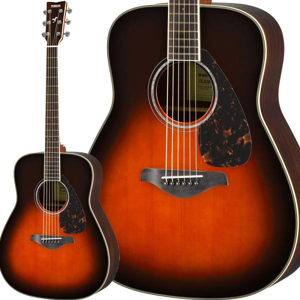 Yamaha エレキギター ブラウン YAMAHA（ヤマハ） FG830 TBS (タバコブラウンサンバースト
