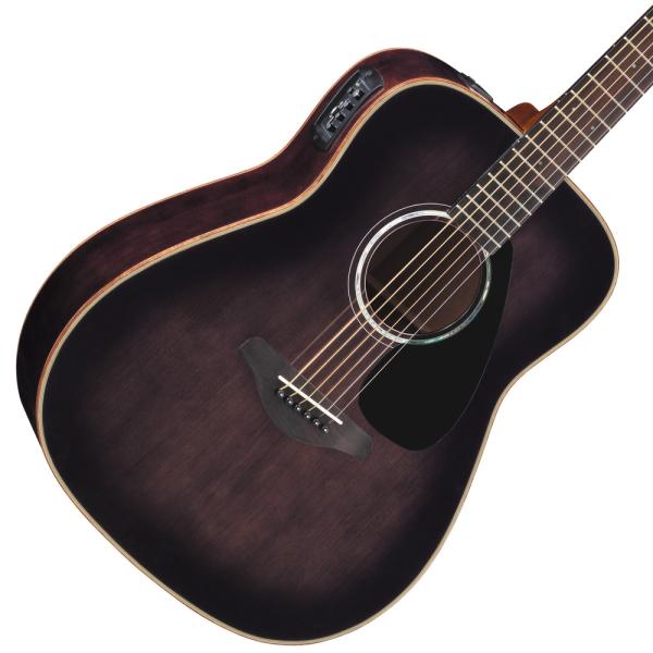 YAMAHA アコースティックギター ブラック YAMAHA 〔オール単板〕 ヤマハ FGX865 TBL(トランスルーセント