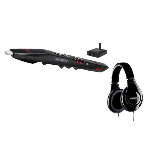 他サイト： AKAI アカイ EWI5000J サイレントセット (ワイヤレス ウインドシンセサイザー + ヘッドホン) 初心者セットの商品画像