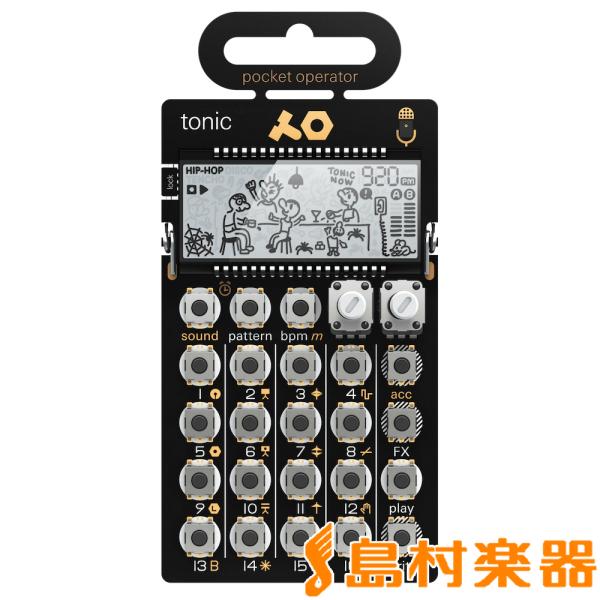 Teenage Engineering ティーンエイジ エンジニアリング pocket operator PO-32 tonic ドラムマシン シンセサイザー