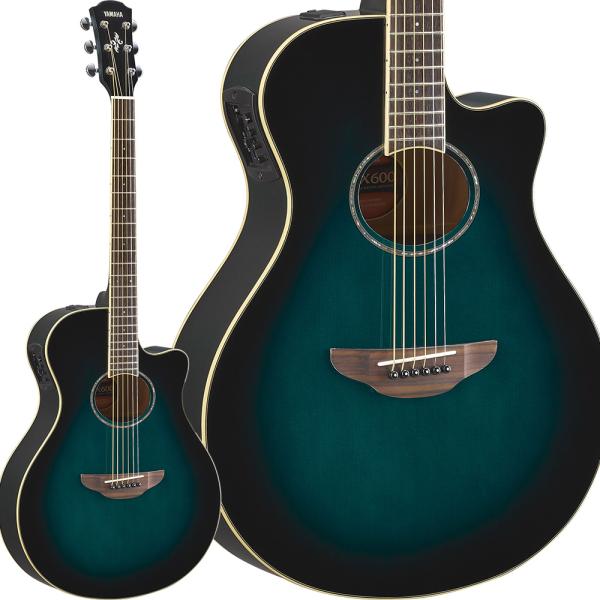 YAMAHA ヤマハ APX600 OBB (オリエンタルブルーバースト) エレアコギター