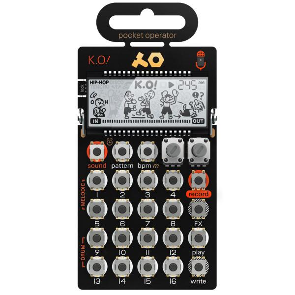 他サイト： Teenage Engineering ティーンエイジ エンジニアリング pocket operator PO-33 K.O マイクロサンプラー PO33ko 国内正規品の商品画像