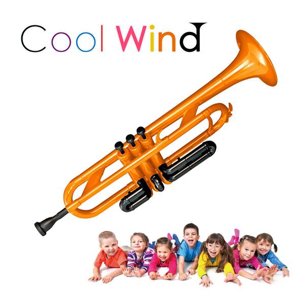 Cool Wind クールウィンド TR-200 オレンジ プラスチックトランペット プラ管 プレゼント キッズ 子供 初心者 楽器 おもちゃ