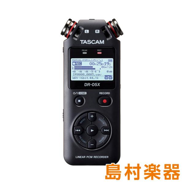 TASCAM タスカム DR-05X ハンディーレコーダー USBオーディオインターフェイス