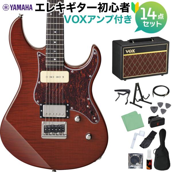 【新品】YAMAHA PACIFICA 611 HFM RTB エレキギター YAMAHA（ヤマハ） PACIFICA611HFM RTB エレキギター初心者14点セット