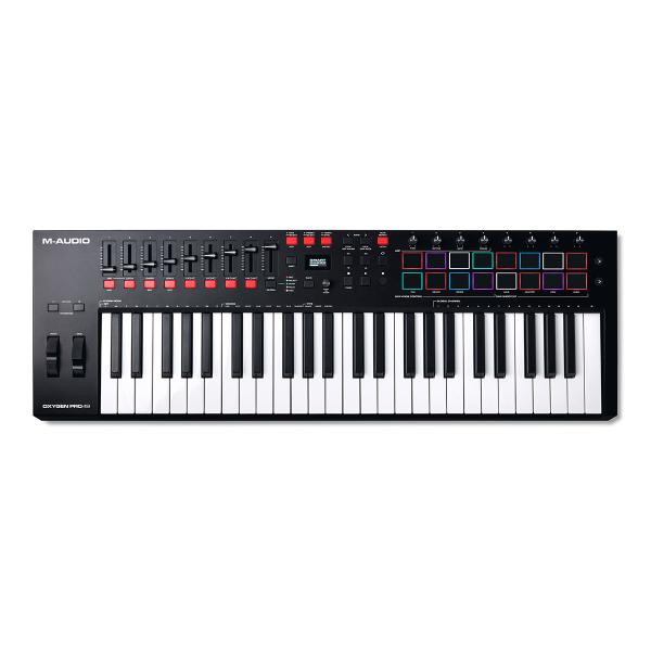 M-AUDIO エムオーディオ Oxygen Pro 49 MIDIキーボードコントローラー 49鍵盤