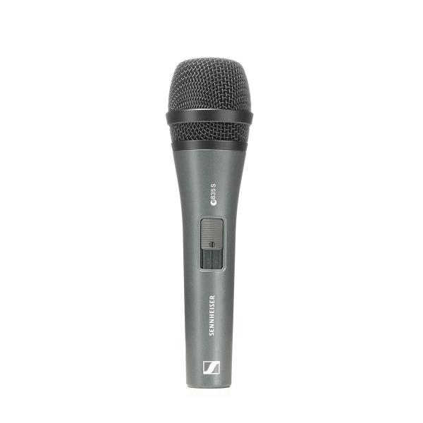 Sennheiser e835S（スイッチ付き）マイクスタンド付き SENNHEISER（ゼンハイザー） E835-S ダイナミックマイク スイッチ付き