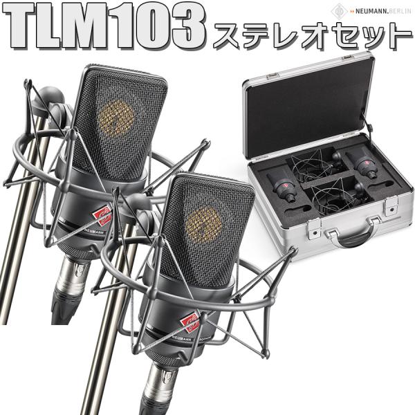 湿度調整剤 プレゼント！〕 NEUMANN ノイマン TLM 103 mt ブラック