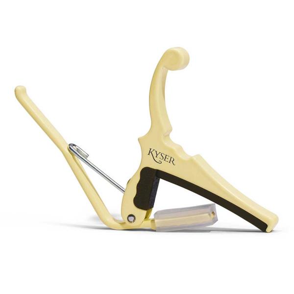 他サイト： KYSER カイザー KGEFOWA Olympic White (オリンピックホワイト) カポタスト エレキギター用の商品画像