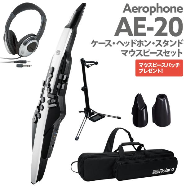 Roland ローランド AE-20 ケース ヘッドホン 専用スタンド 交換用マウスピース エアロフォン ウインドシンセ
