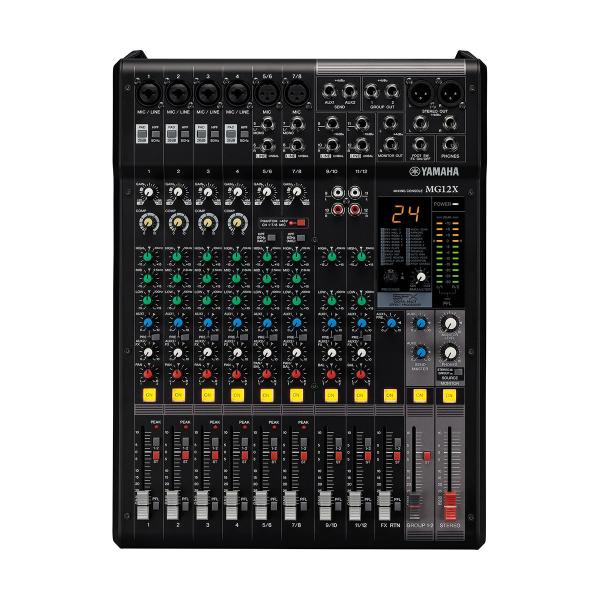 YAMAHA ヤマハ MG12X アナログミキサー 12CH ミキシングコンソール