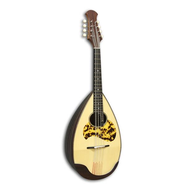 国内マンドリン製作家 宮野厚志による手工マンドラのエントリーモデル。ローズウッドボディからは張りのあるしっかりした音を発します。サドルの形状とフレッチングが正確なために音程の狂いが出にくくなっており、ハイポジションも気持ち良く弾くことができ...