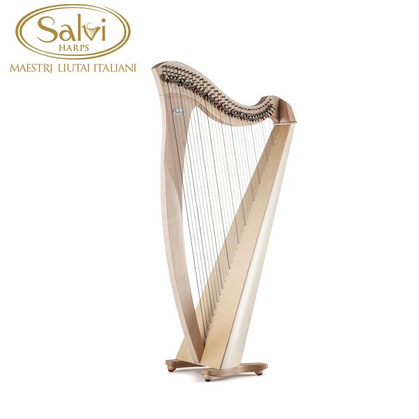 Salvi HARPS サルヴィハープ MIA ミア (ナチュラル) BioCarbon 34弦 スタンダードモデル ハープ レバーハープ 竪琴
