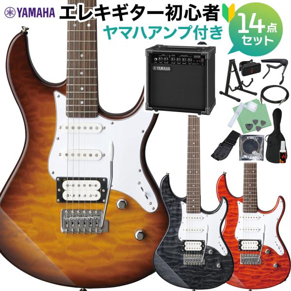 YAMAHA（ヤマハ） PACIFICA212VQM エレキギター初心者14点セット