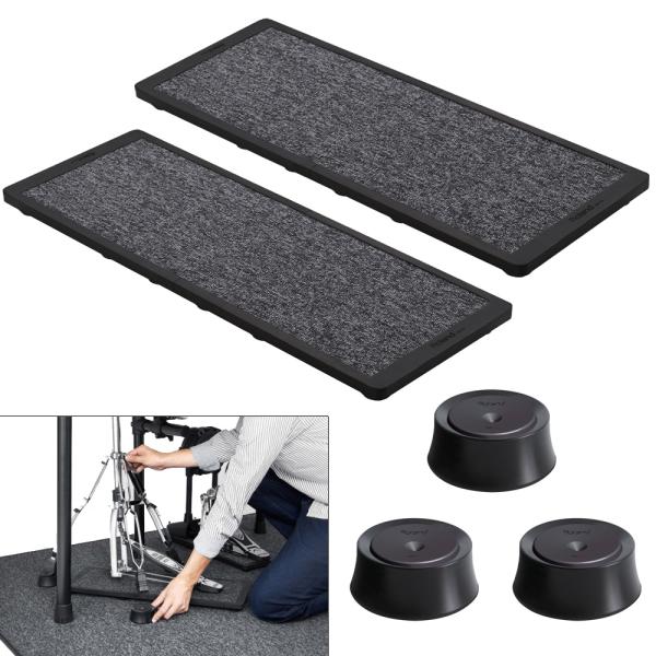 Roland ノイズイーター　ドラムパッド用ラバー 4個セット ローランド（Roland） 防振対策ノイズイーターセット NE-10×2枚 NE-1×3