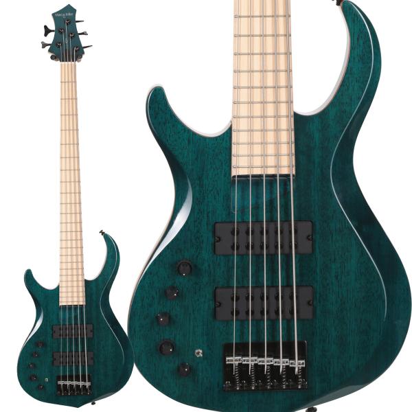 Sire サイアー Marcus Miller M2-5 LH TRANSPARENT BLUE 5弦ベース 左利き用 レフティモデル 青