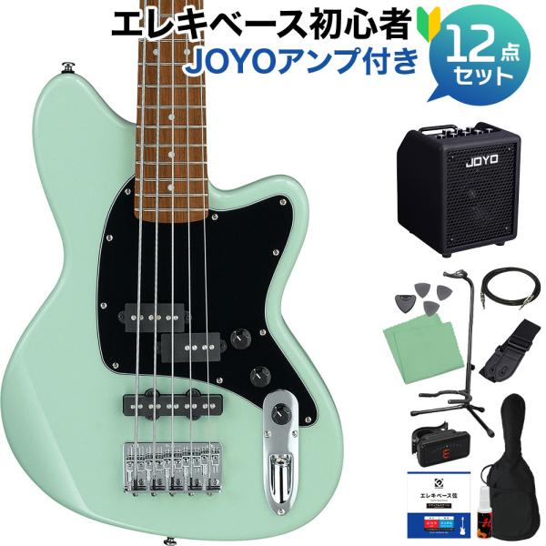 Ibanez アイバニーズ TMB35 MGR 5弦ベース初心者12点セット 多機能アンプ付 30インチショートスケール