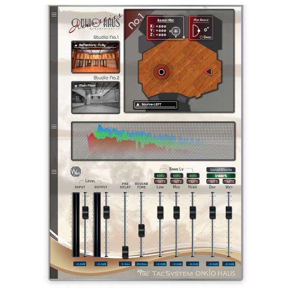 TACSYSTEM タックシステム ONKIO Acoustics リバーブプラグイン メール納品 代引き不可