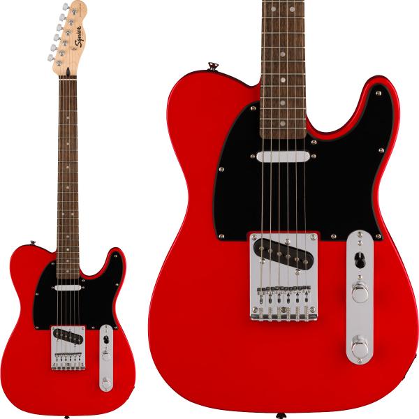 は*ち様 （超美品）スクワイアテレキャスレッド Squier by Fender Affinity Series Telecaster FMT SH Crimson