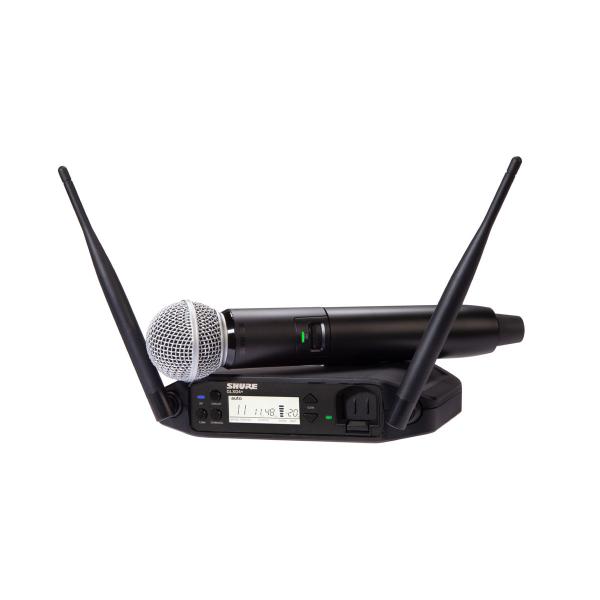 SHURE シュア GLX-D24+ SM58 ワイヤレスマイクセット  マイク:SM58   受信機:GLX-D4+ セット GLXD24+J/SM58-Z2