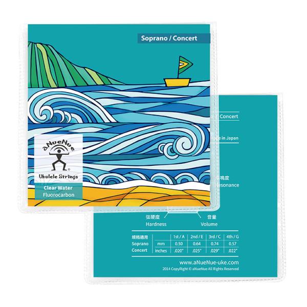 ソプラノ/コンサート適用弦です。クリアなフロロカーボン弦は細く、ローテンションでフィンガースタイルやストラミングに最適、クリアな高音域を楽しめます。日本製です。CWSC (ソプラノ/コンサート)1st / A：0.52 mm / .020 ...