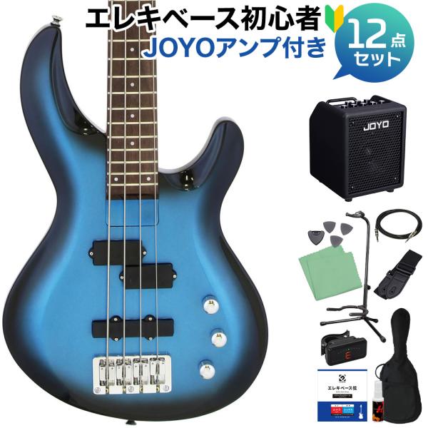 AriaProII アリアプロ2 IGB-STD MBS ベース初心者12点セット 多機能アンプ付 PJタイプ