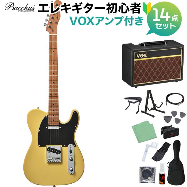 Bacchus（バッカス） BTE-1-RSM/M BBD エレキギター初心者14点セット