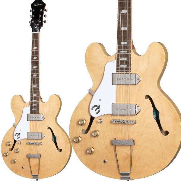 Epiphone エピフォン Casino Lefthand Natural エレキギター フルアコ カジノ レフトハンド