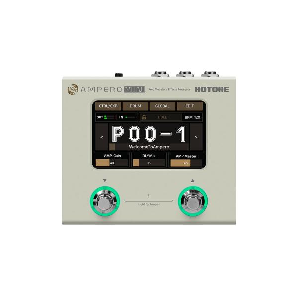 他サイト： HOTONE ホットトーン AMPERO MINI エレキギター用マルチエフェクター アンプモデラー ストンプボックスの商品画像