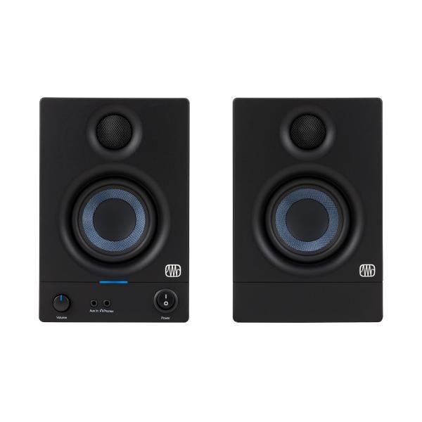 ・3.5インチ、ウーブン・コンポジット製、低周波ドライバー・1インチ、超低質量、シルクドーム型、高周波ドライバー・50WのクラスABデュアル・アンプ・80Hz〜20kHzの周波数特性・98dB SPL（ピーク、@ 1 meter）・高域と低...