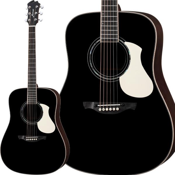 【10074】 james j-500d エレアコ アコースティックギター James J-500S BLK エレアコ アジャスタブルサドル搭載 簡単弦高