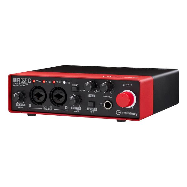 steinberg スタインバーグ UR22C RD (レッド) オーディオ