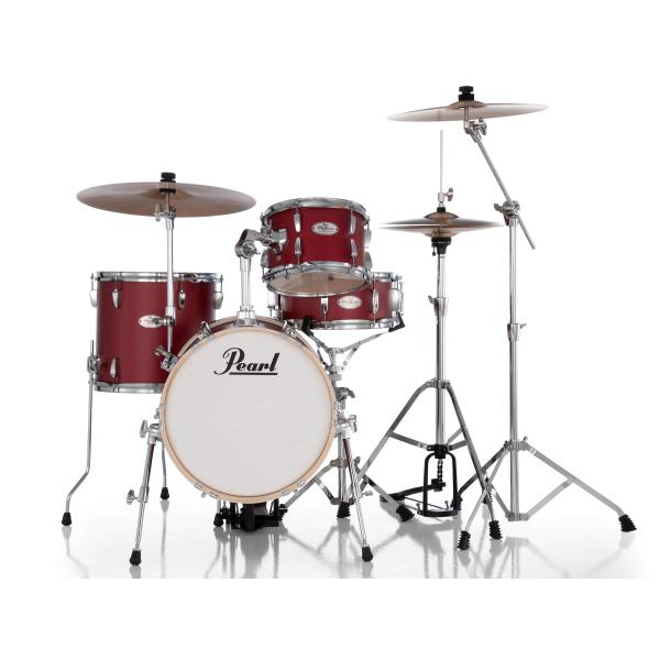 16インチバスドラムセット Pearl パール MT564/C-D ＃747 Matte Red ドラムセット MIDTOWN 16