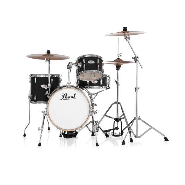 Pearl パール MT564/C-D #752 Matte Asphalt Black ドラムセット MIDTOWN 16”バスドラム シンバル別売り