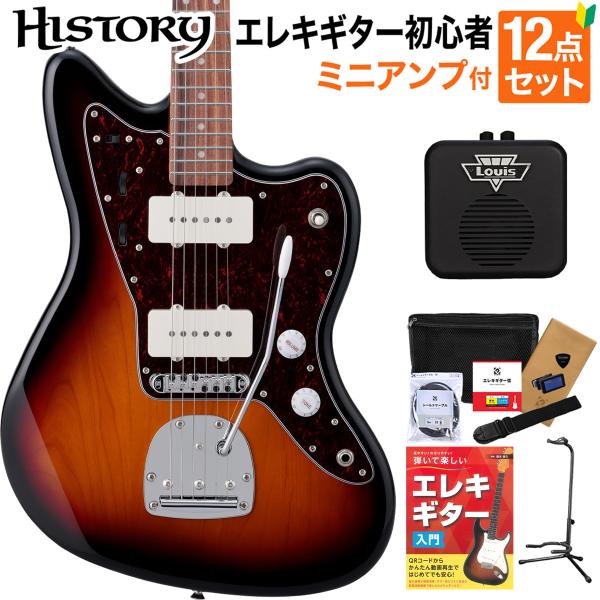 HISTORY（ヒストリー） HJM-Performance 3TS エレキギター初心者12点