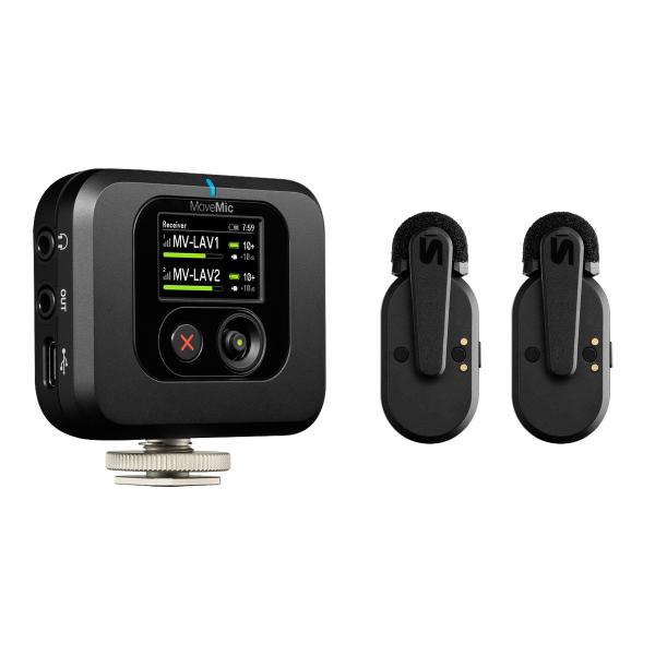 SHURE（シュア） MoveMic Two Kit クリップオン・ワイヤレス