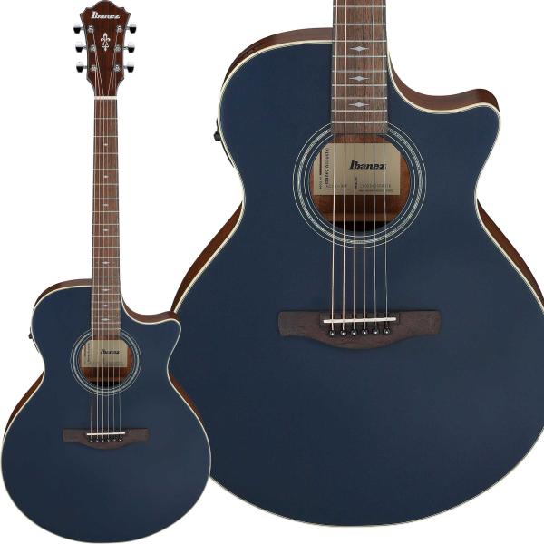 Ibanez（アイバニーズ） AE100 DBF (Dark Tide Blue Flat) エレアコ