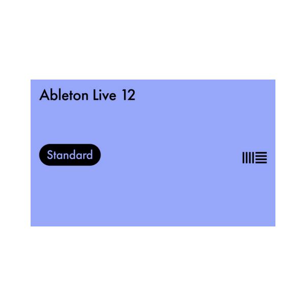 Ableton エイブルトン Live12 Standard 通常版 [メール納品 代引き不可 