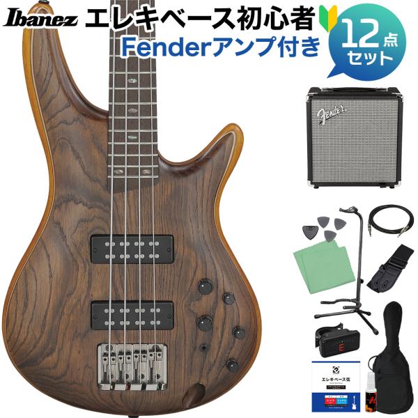 Ibanez（アイバニーズ） SR4AH SUF エレキベース初心者12点セット
