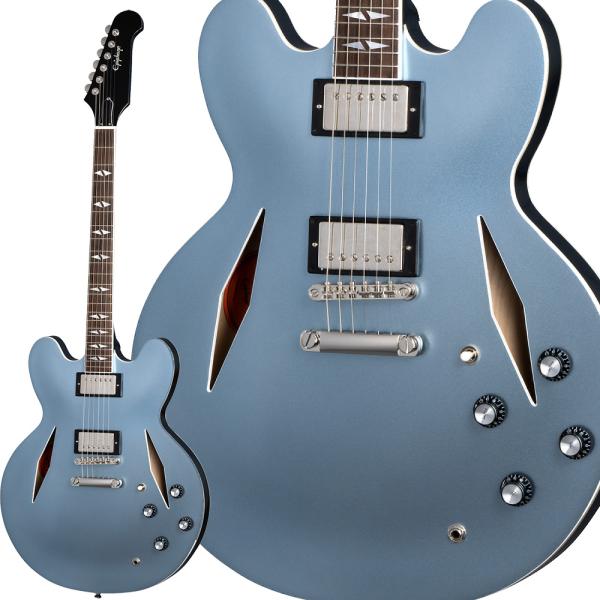 Epiphone エピフォン Dave Grohl DG-335 Pelham Blue エレキギタ...