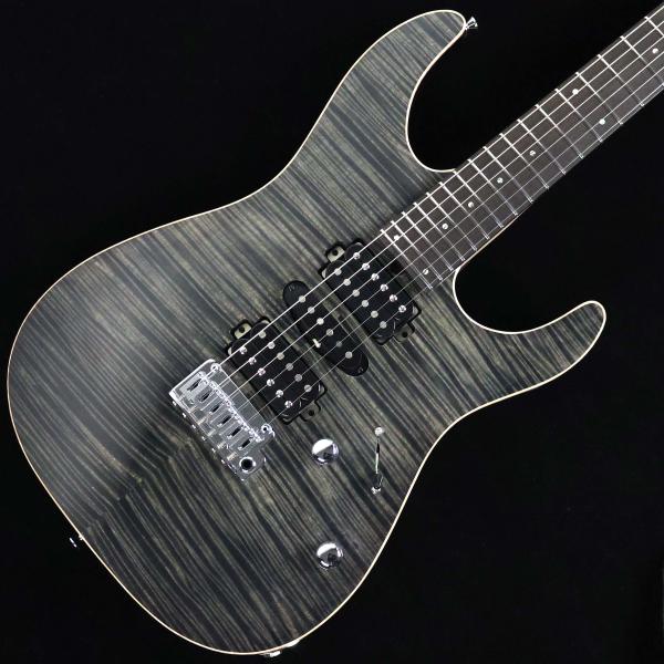 エレキギター T's guitars DST-Pro24 T's Guitars ティーズギター DST-Pro24 Flame Top Trans Black S/N