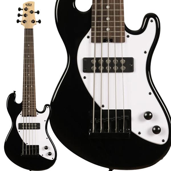 Solid Body U-BASS 5-String Jet Black (UBASS-SB5-BK-FS)
