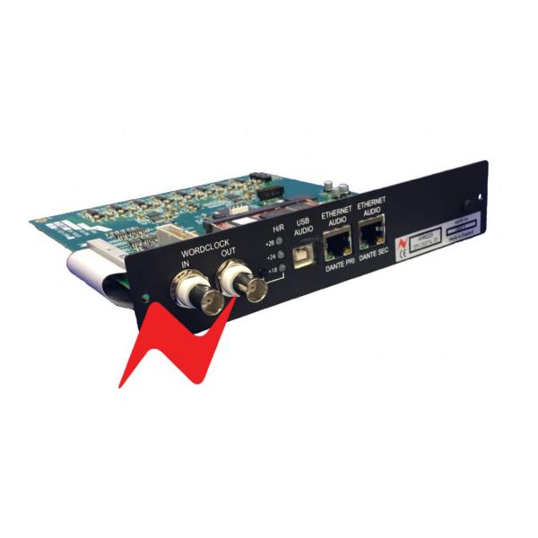 1073OPX Dante/USB Digital Option Card