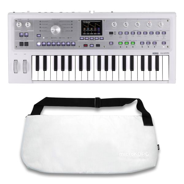 microKORG 2 Metallic White (MK-2 MWH)