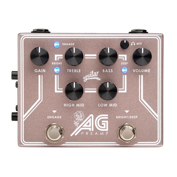 aguilar アギュラー AG PREAMP/DI PEDAL Breast Cancer Awareness