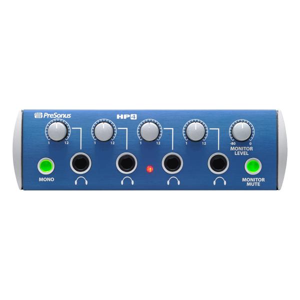 PreSonus プレソナス HP4 ヘッドホンアンプ 4チャンネル モニタリング